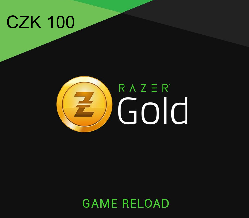 Razer Gold CZK 100 CZ cover art