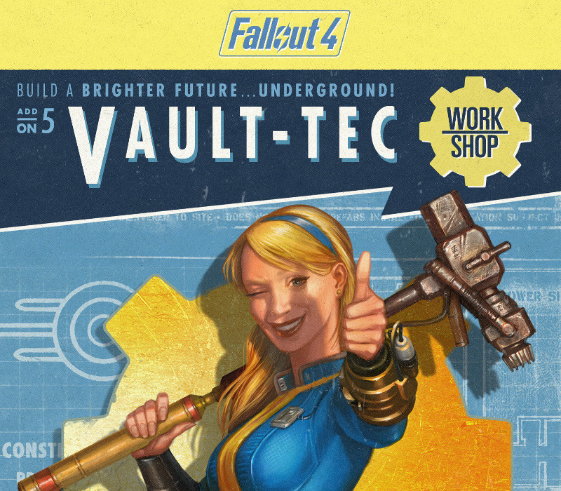 Fallout 4 - Vault-Tec Workshop DLC PC Steam CD Key cover art
