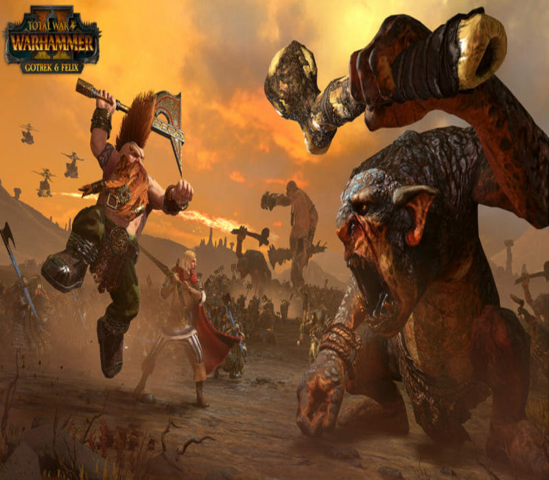Copertina di Total War: WARHAMMER II - Gotrek & Felix DLC PC Epic Games CD Key