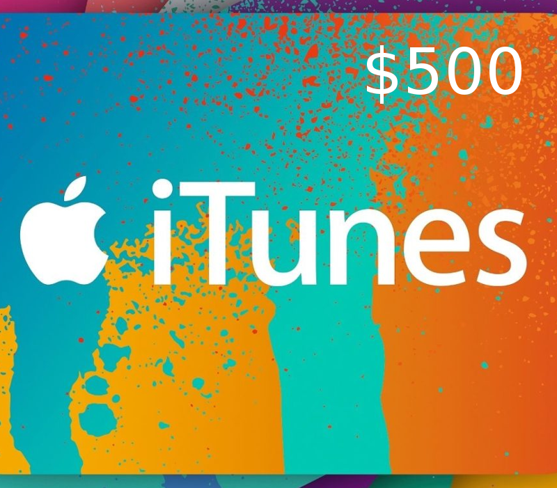 iTunes $500 HK Card cover art