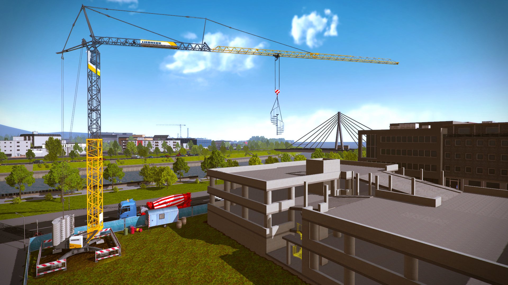 Construction Simulator 2015 - Liebherr HTM 1204 ZA DLC PC Steam CD Key – Screenshot 2