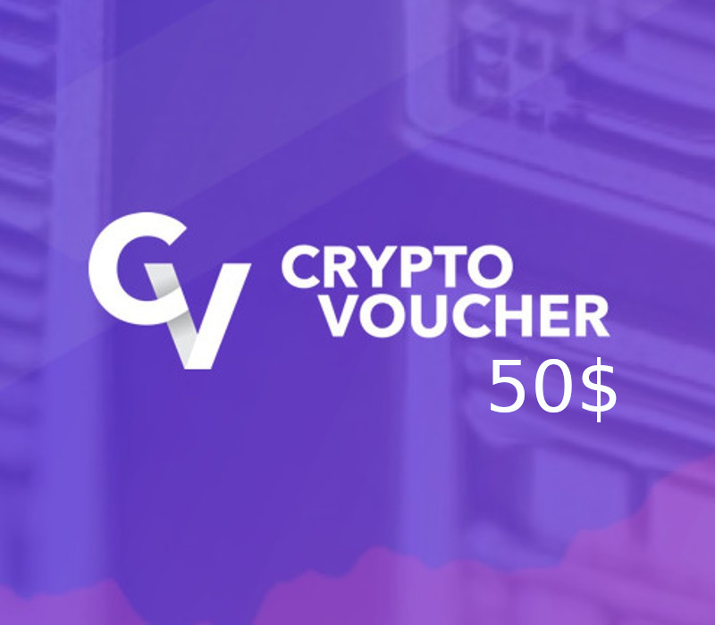 Crypto Voucher Bitcoin (BTC) 50 USD Key US cover art