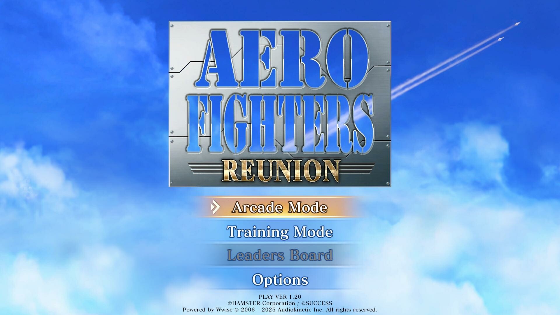 Screenshot 1 di Sonic Wings Reunion EU Nintendo Switch CD Key
