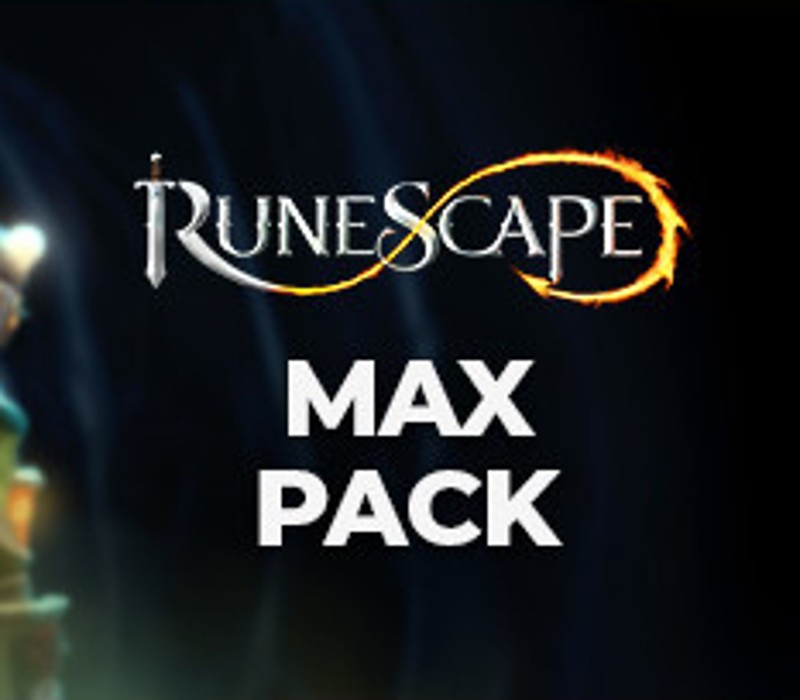 Runescape - Max Pack + 12 Months Membership Manual Delivery cover art