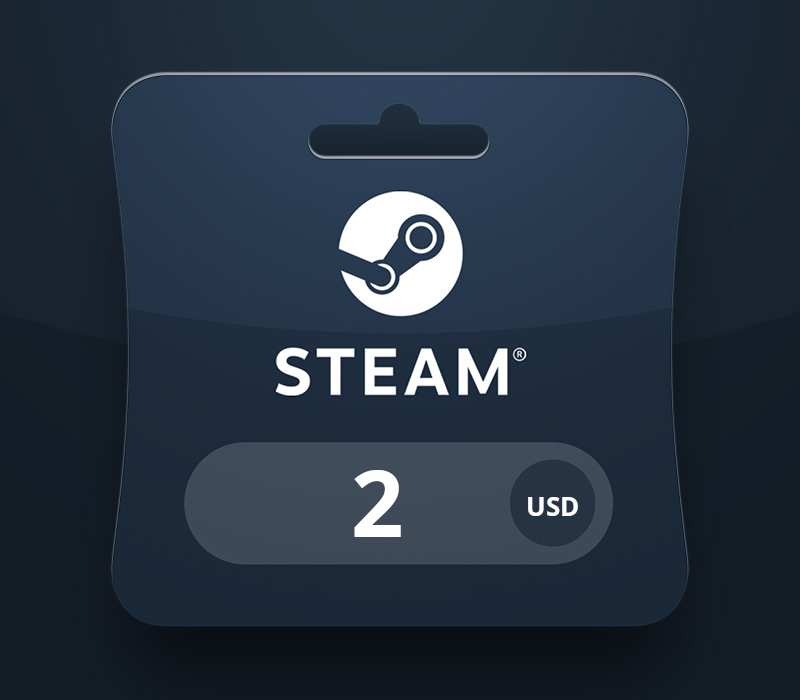 Jaquette de PC Steam Gift Card USD 2 TR Activation Code