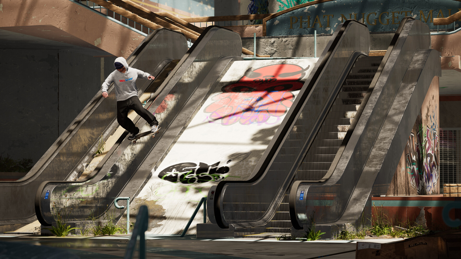 Capture d’écran 1 de Session: Skate Sim - Abandoned Mall DLC Steam CD Key