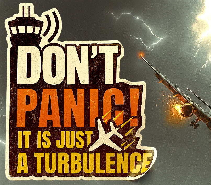 Don't Panic! It is Just Turbulence PC Steam CD Key cover art