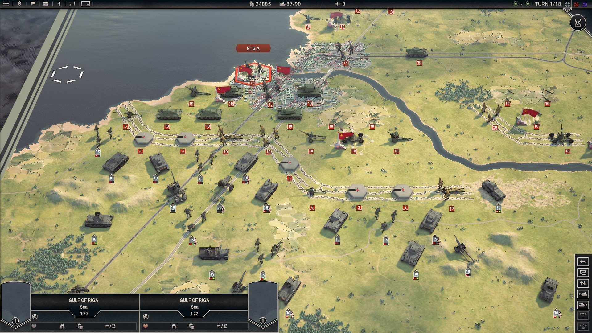Panzer Corps 2 - Axis Operations 1941 DLC EU PC Steam CD Key screenshot 1