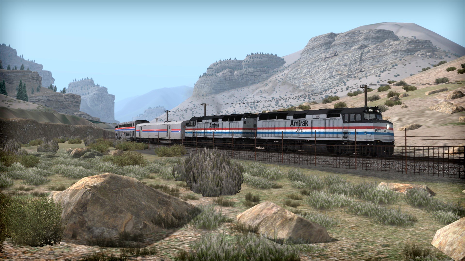 Train Simulator 2019 - Soldier Summit Route Add-On DLC EU Steam CD Key screenshot 1