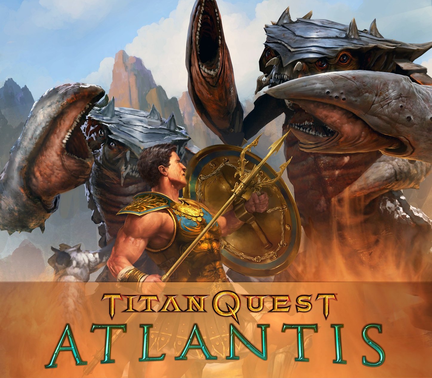 Titan Quest - Atlantis DLC Steam Altergift cover art