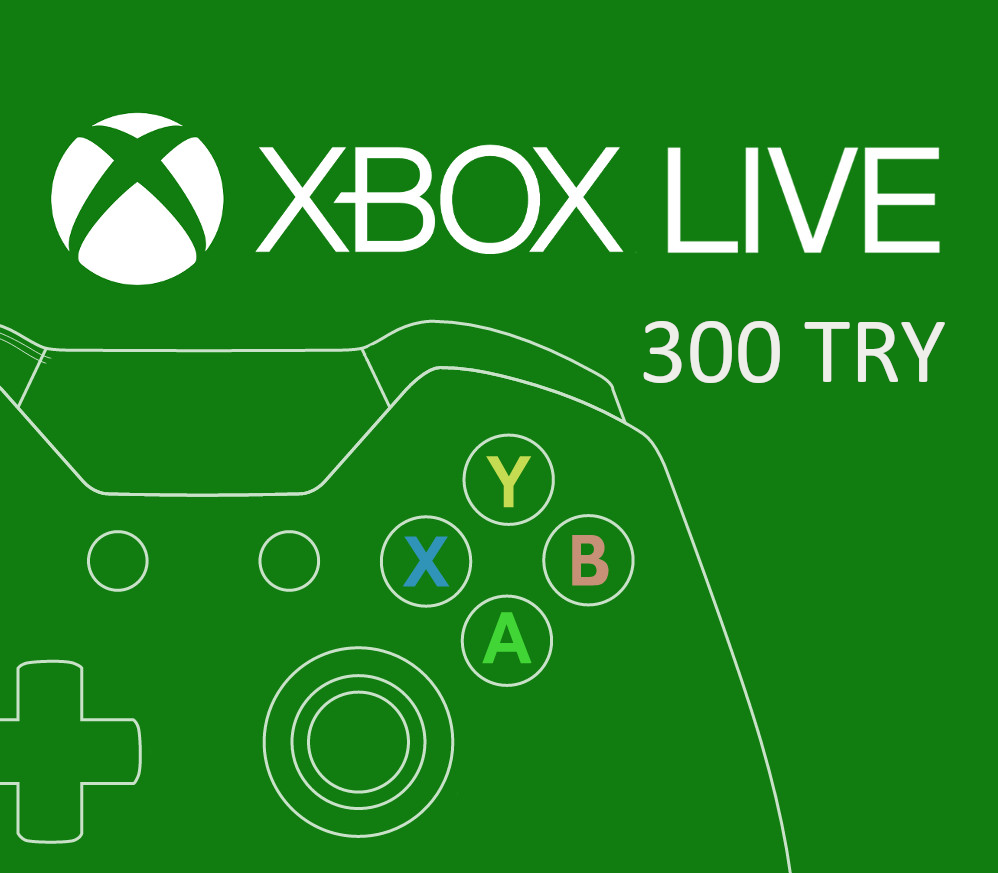 XBOX Live 300 TRY Prepaid Card TR cover art