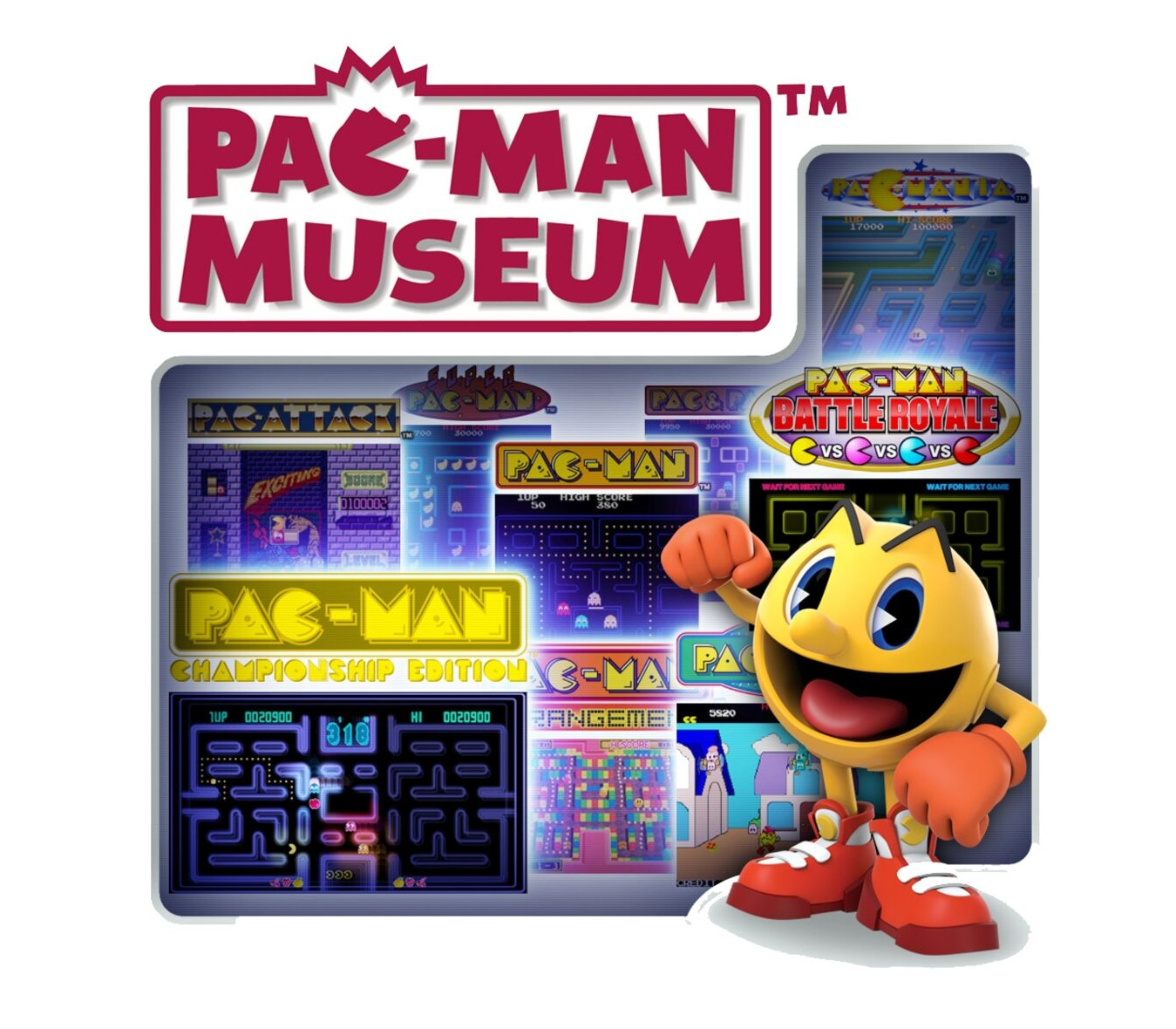 Обкладинка PAC-MAN MUSEUM EU Steam CD Key