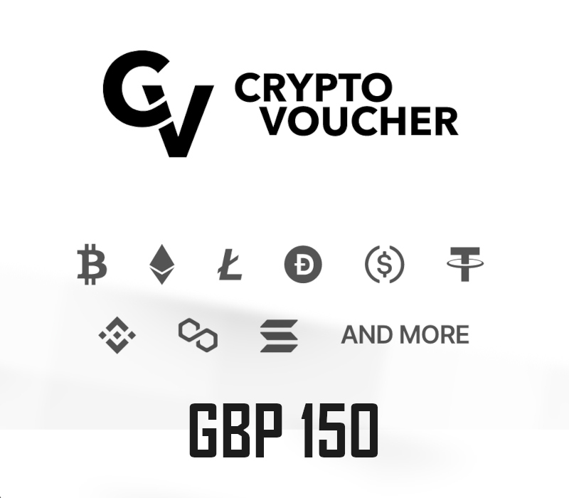 CRYPTO VOUCHER 150 GBP Key UK cover art