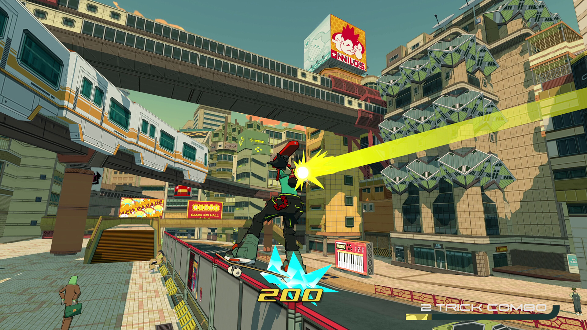 Bomb Rush Cyberfunk Nintendo Switch Access screenshot 1