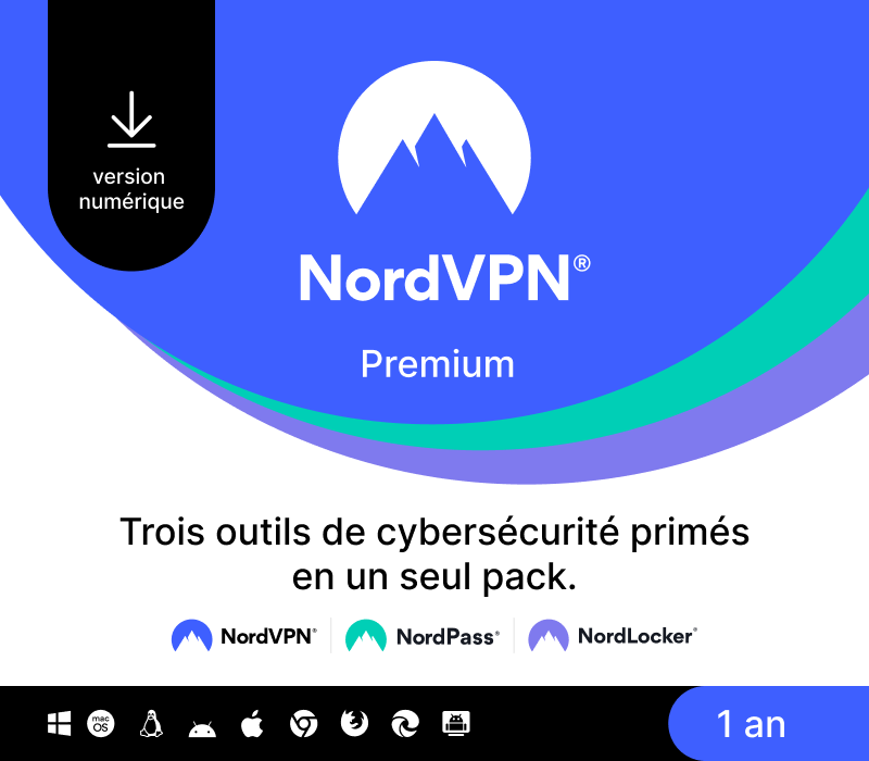 NordVPN Complete FR Key (1 Year / 10 Devices) cover art