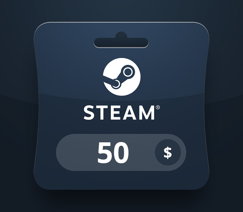Copertina di Steam Wallet USD 50 Gift Card DZ