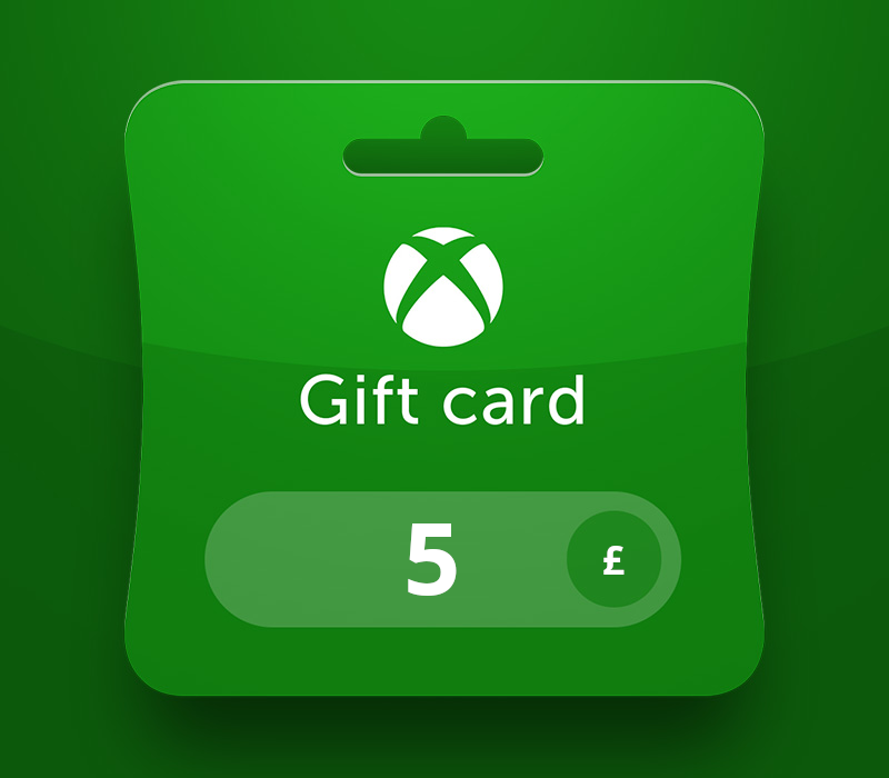 XBOX Live GBP 5 Prepaid Card UK cover art