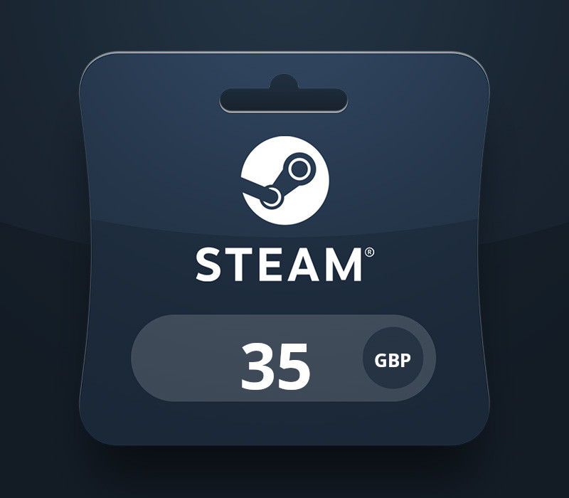 Steam Gift Card £35 UK Activation Code cover art