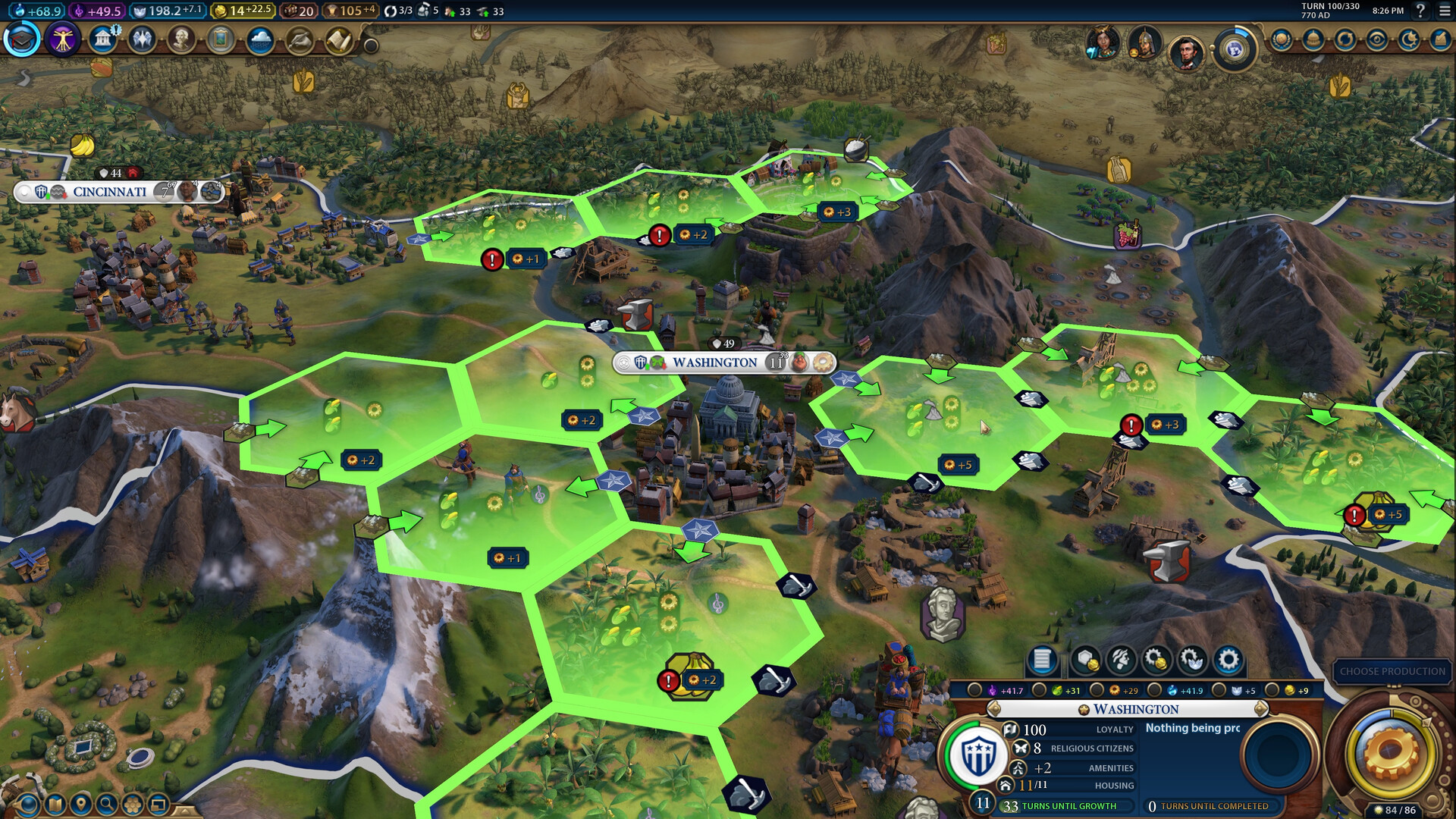 Sid Meier's Civilization VI - Leader Pass DLC EU Steam CD Key screenshot 4