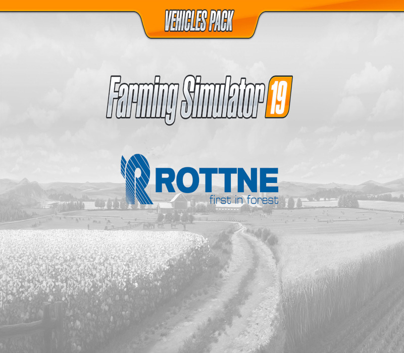 Farming Simulator 19 - Rottne DLC PC Steam CD Key cover art
