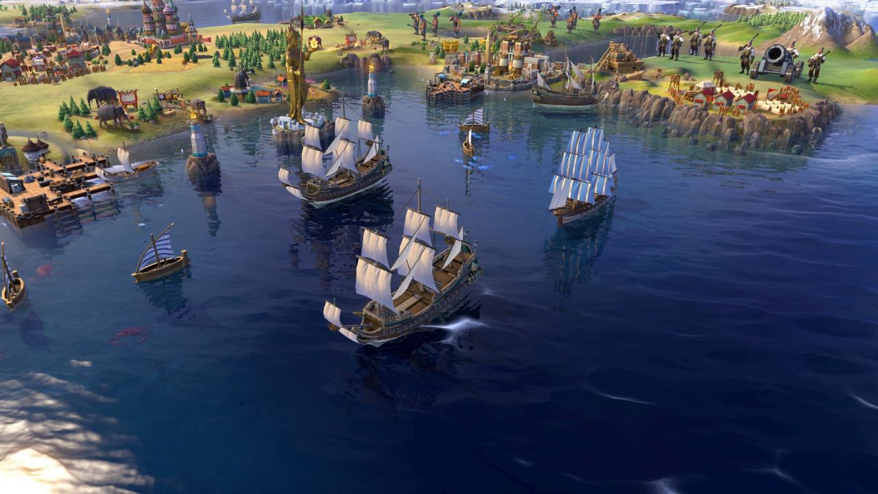 Sid Meier’s Civilization VI + Rise and Fall DLC EU Steam CD Key — zrzut ekranu 2