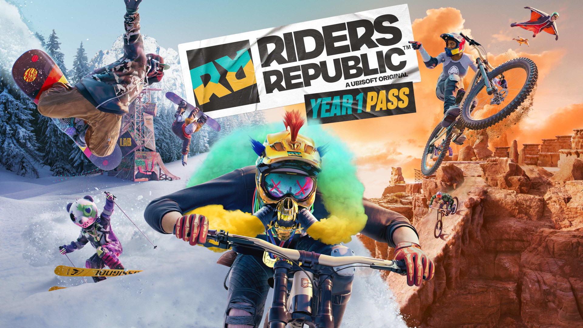 Riders Republic - Year 1 Pass DLC EMEA Ubisoft Connect CD Key screenshot 1