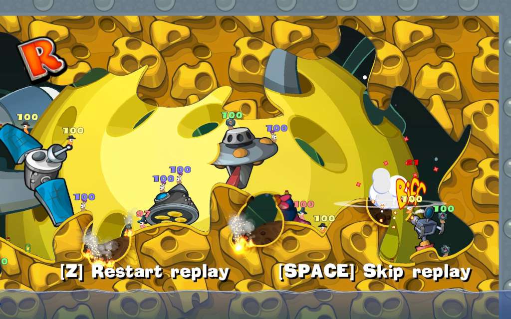 Worms Reloaded - GOTY Upgrade DLC PC Steam CD Key screenshot 6