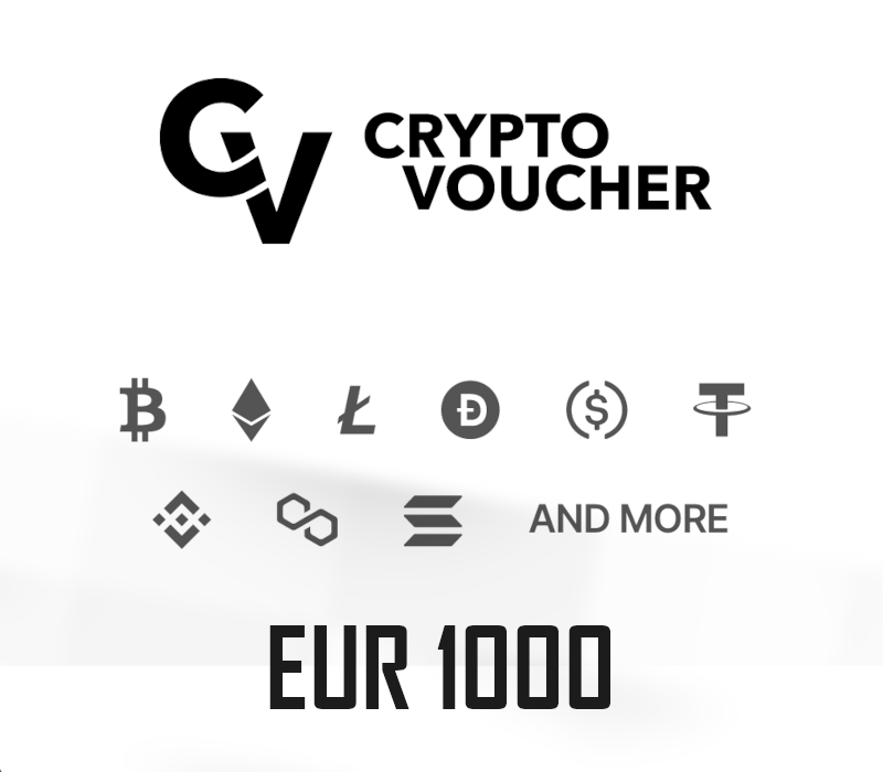 CRYPTO VOUCHER 1000 EUR Key Global cover art