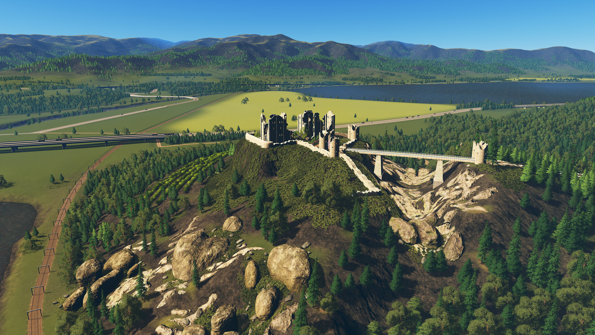 Cities: Skylines - Content Creator Pack: Map Pack 4 DLC PC Steam CD Key screenshot 6