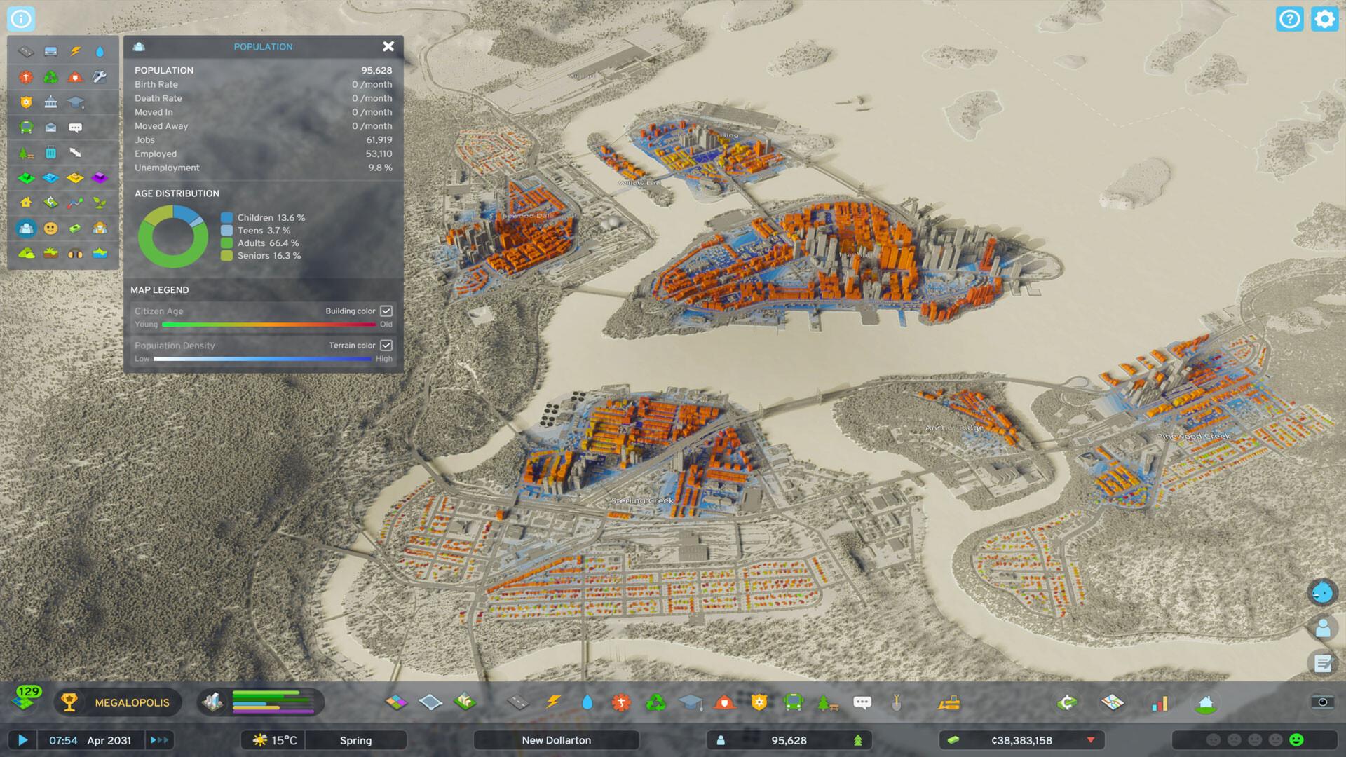 Cities: Skylines II Starter Edition PC Steam CD Key screenshot 2