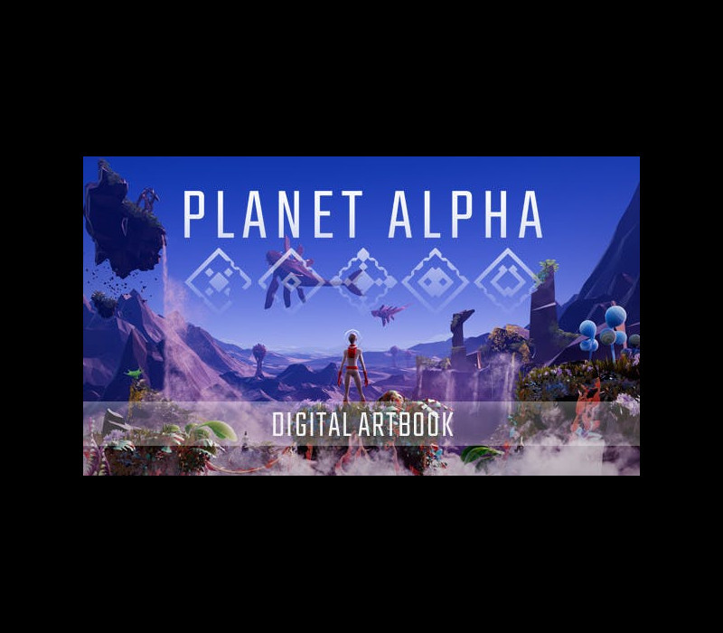 PLANET ALPHA - Digital Artbook DLC PC Steam CD Key cover art