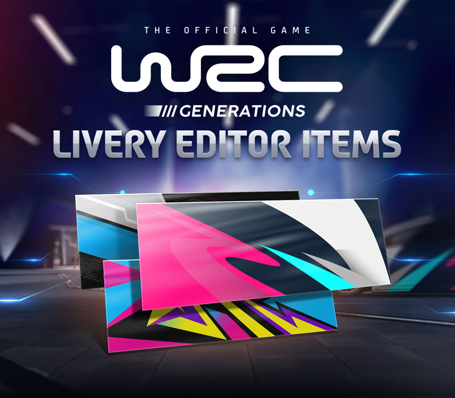 WRC Generations - Livery editor extra items DLC Steam CD Key cover art