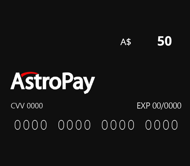 Astropay Card A$50 AUのカバーアート