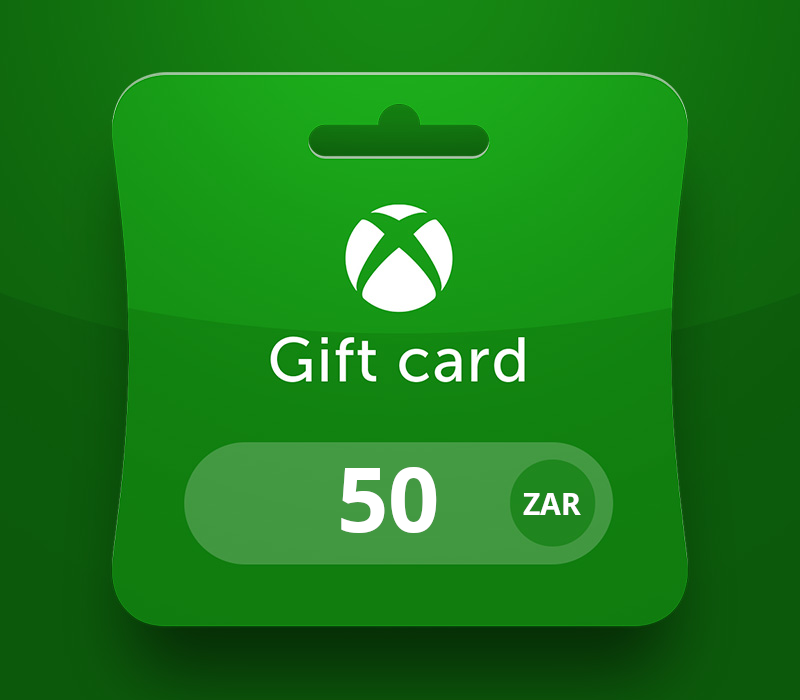 XBOX Live ZAR 50 Prepaid Card ZA cover art