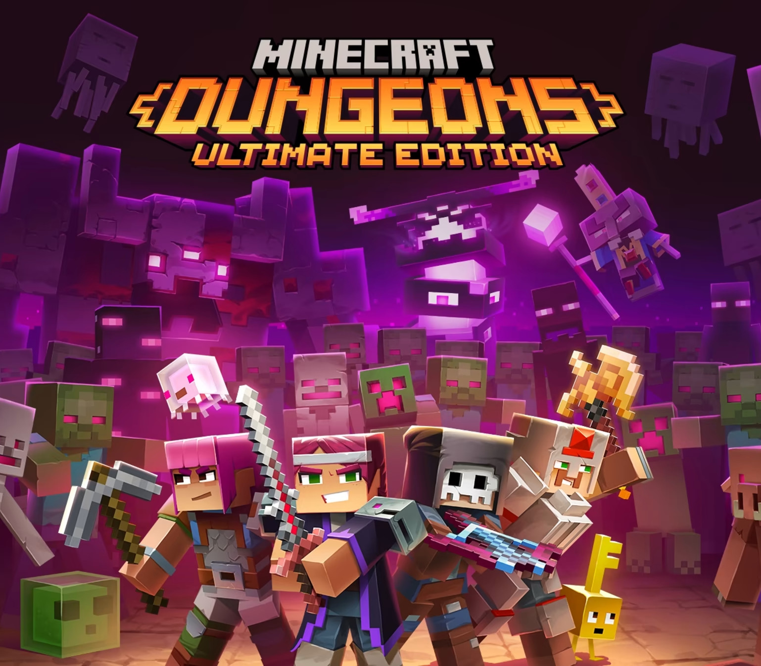 Обложка Minecraft Dungeons Ultimate Edition US Windows 10 CD Key