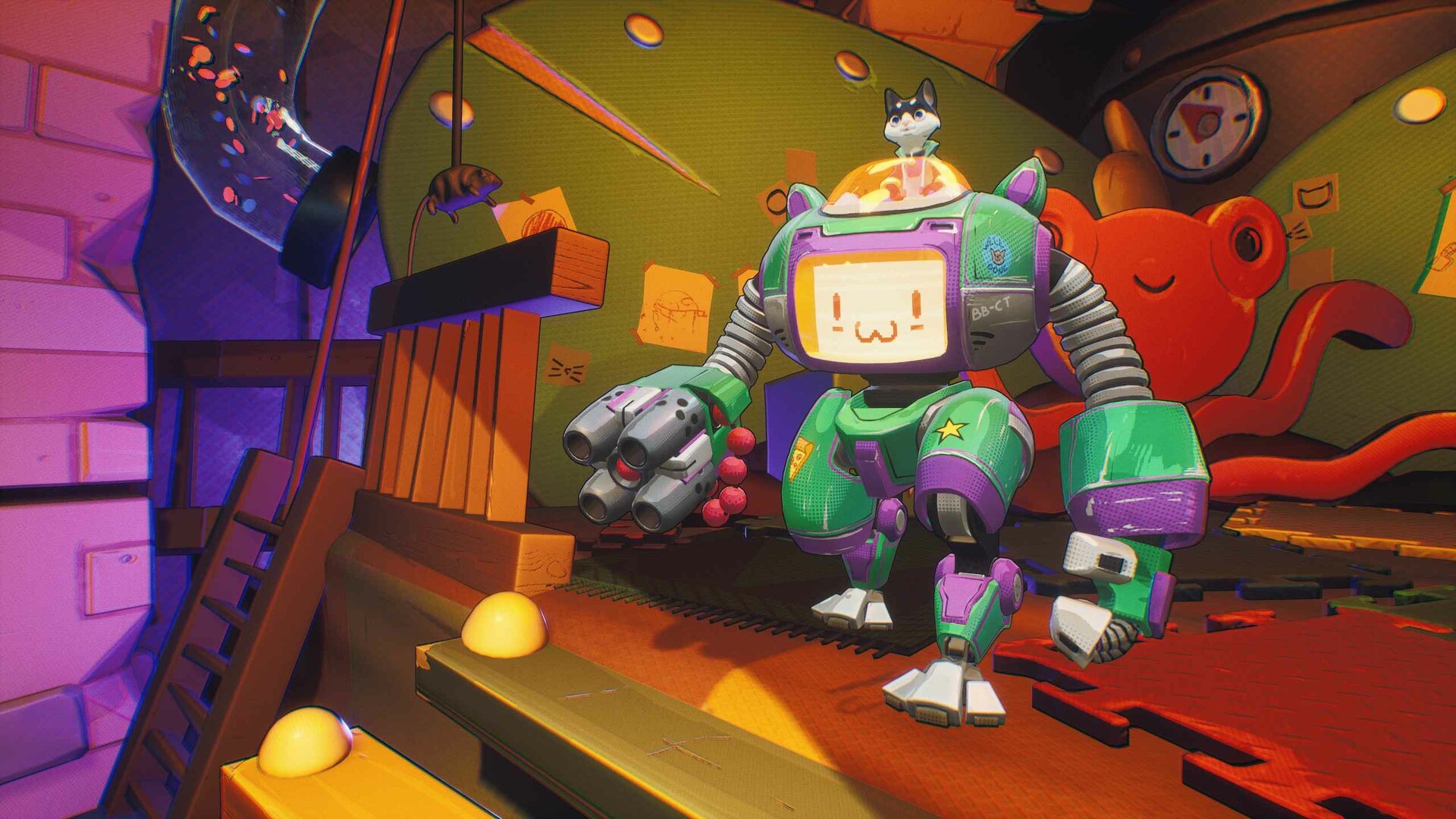 Ultra Mega Cats PC Steam CD Key screenshot 2