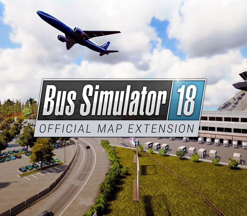 Bus Simulator 18 - Official map extension DLC PC Steam CD Key cover art