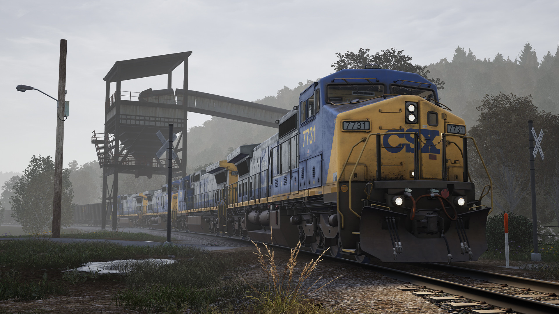 Train Sim World 2 - CSX C40-8W Loco Add-On DLC PC Steam CD Key screenshot 2