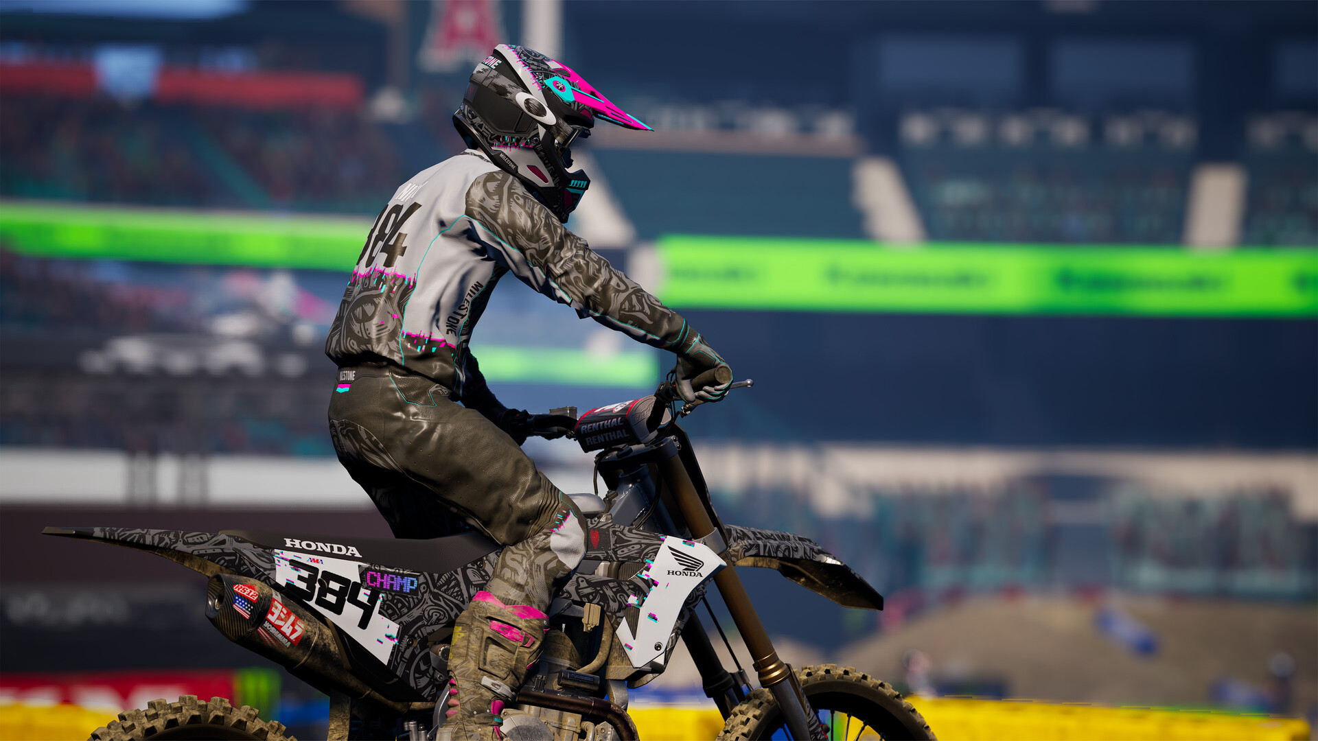Monster Energy Supercross 6 - Pixel Blast Customization Pack DLC EU PS5 CD Key screenshot 6