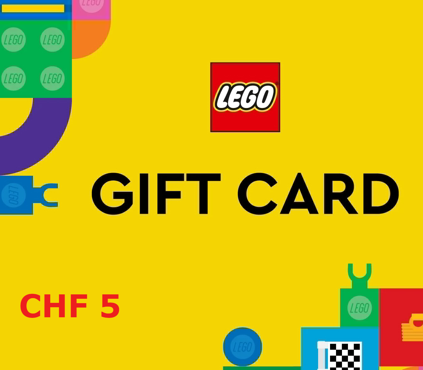 Lego 5 CHF Gift Card CH cover art