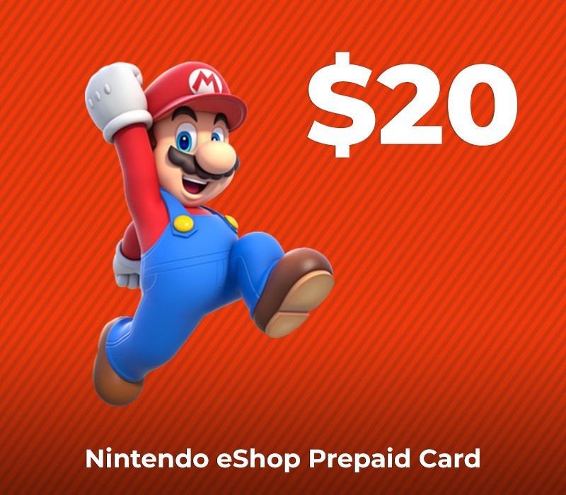 Copertina di Nintendo eShop Prepaid Card $20 CA Key