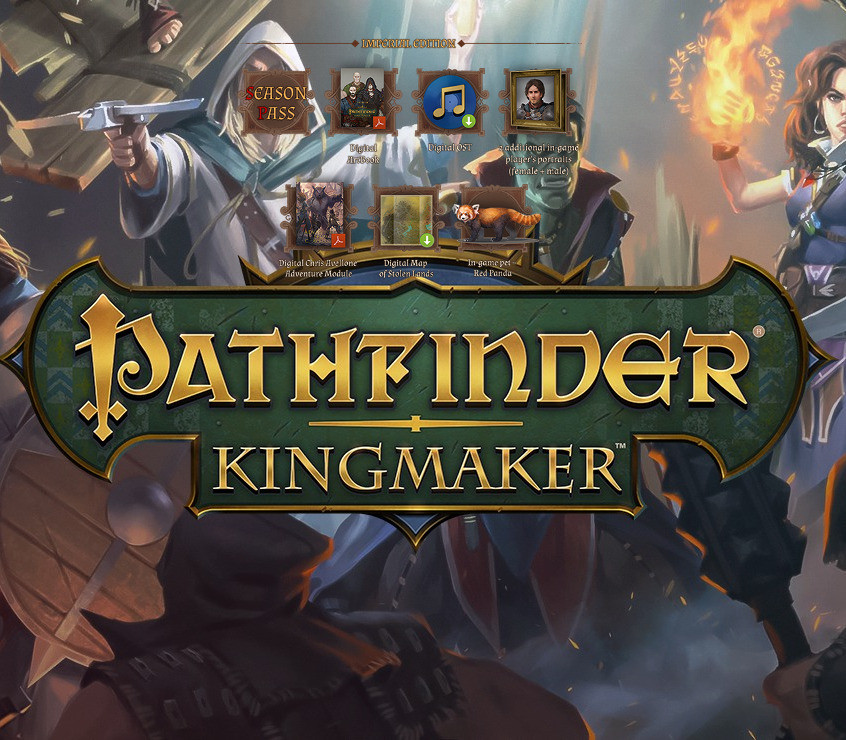 Pathfinder: Kingmaker Imperial Edition EU PC Steam CD Key cover art