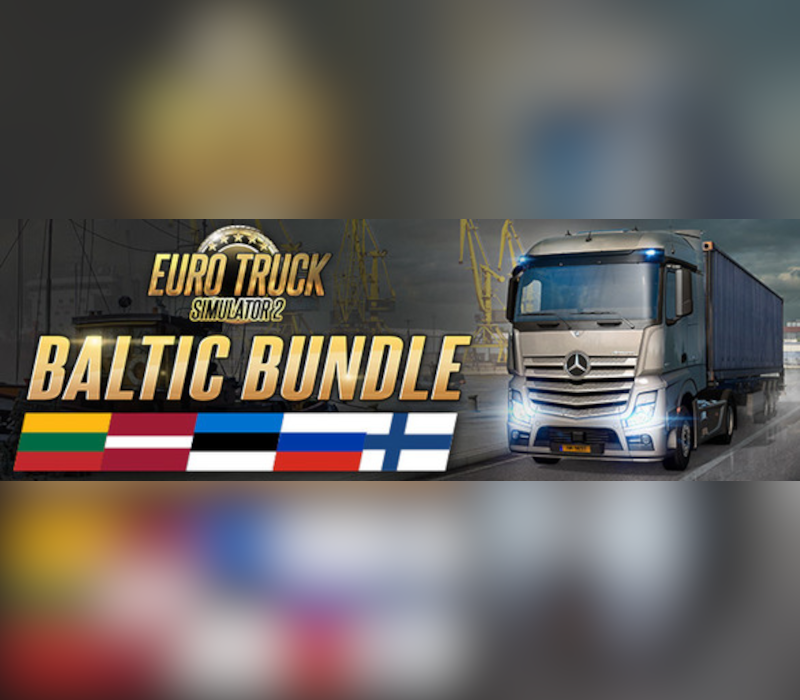 Euro Truck Simulator 2 Baltic Bundle PC Steam CD Key cover art