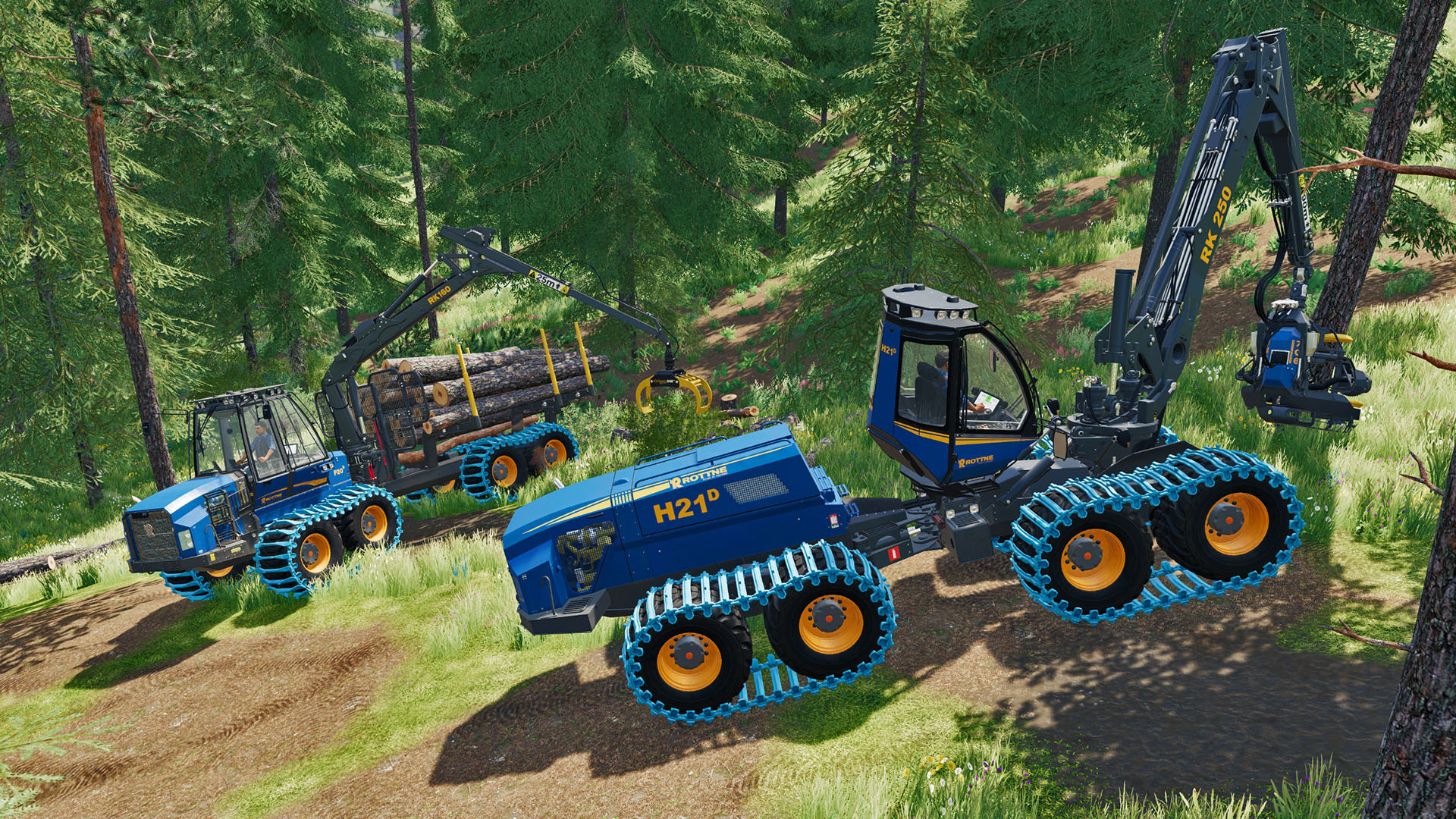 Farming Simulator 19 - Rottne DLC PC Steam CD Key screenshot 5