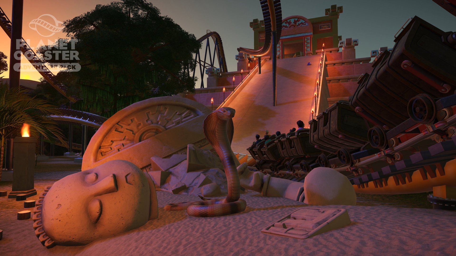 Planet Coaster - Adventure Pack DLC EU PC Steam CD Key ekran görüntüsü 4