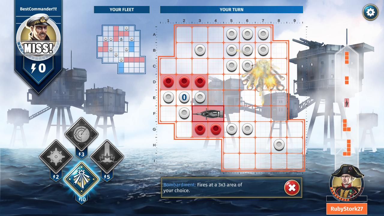 Hasbro's BATTLESHIP PC Steam CD Key screenshot 5