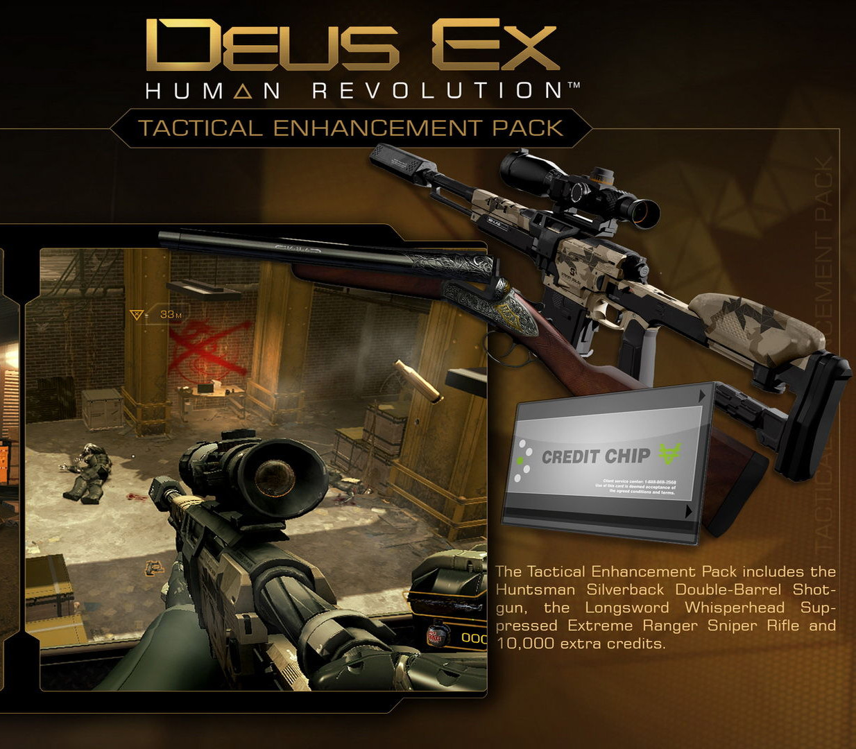 Copertina di Deus Ex: Human Revolution - Tactical Enhancement Pack DLC PC Steam Gift