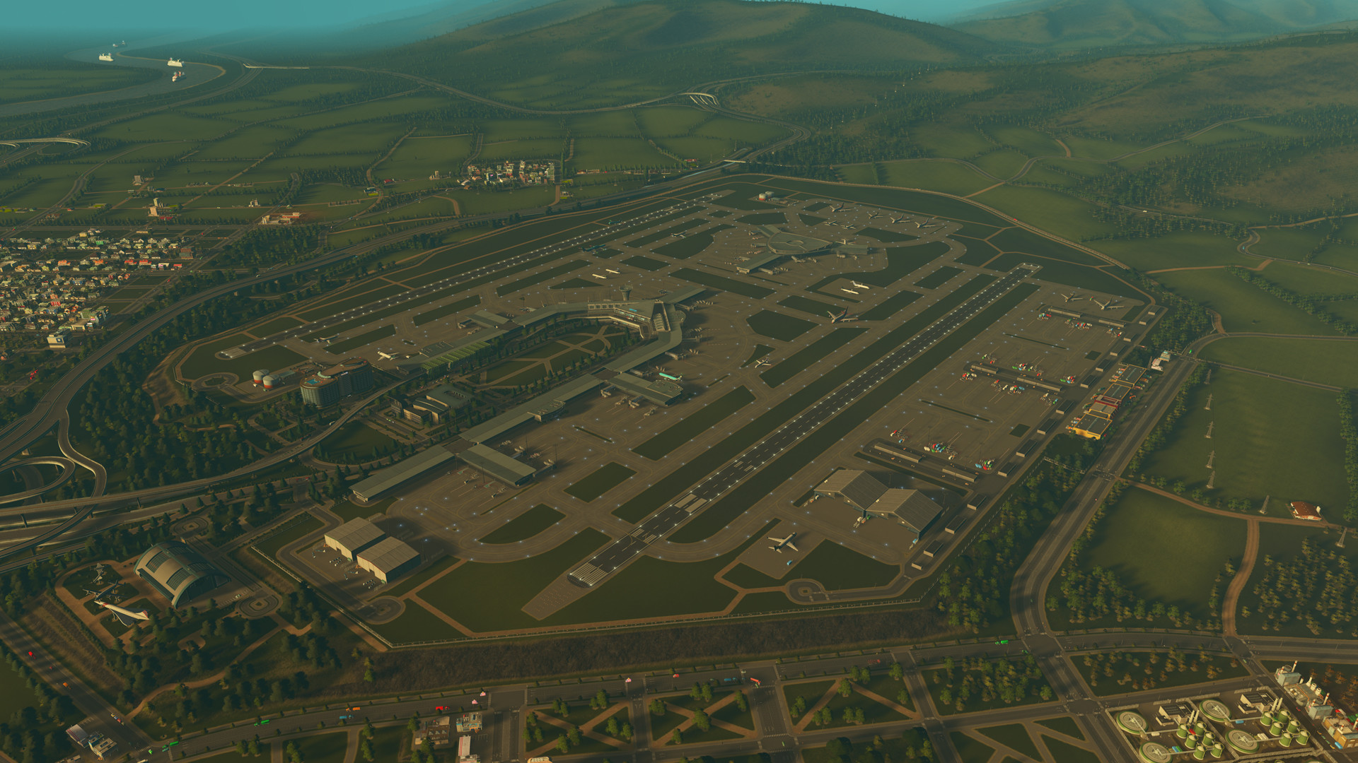 Screenshot 2 di Cities: Skylines - Airports Bundle DLC Steam CD Key