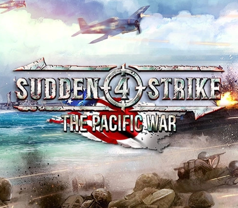 Sudden Strike 4 - The Pacific War DLC EU PC Steam CD Key cover art