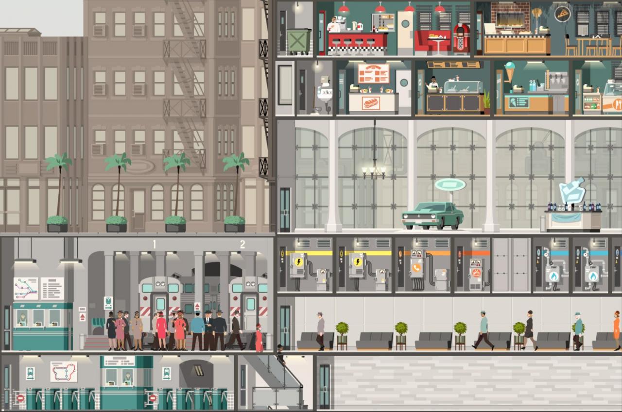 Project Highrise - Miami Malls DLC EU PC Steam CD Key — zrzut ekranu 3